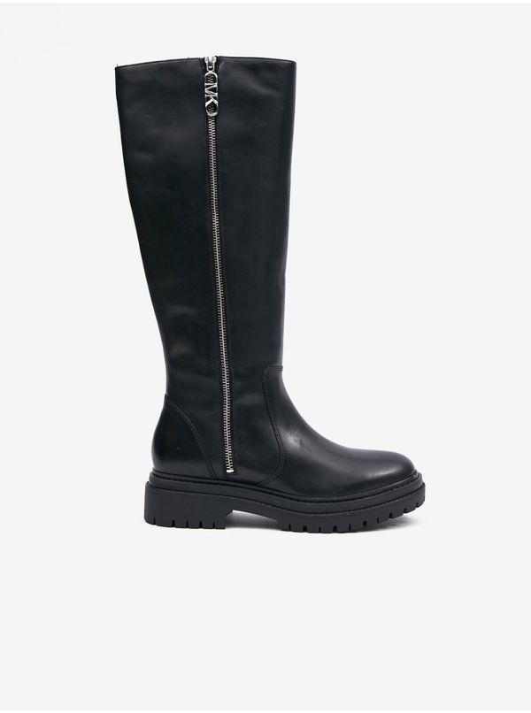 Michael Kors Black women's leather boots Michael Kors Regan - Women's
