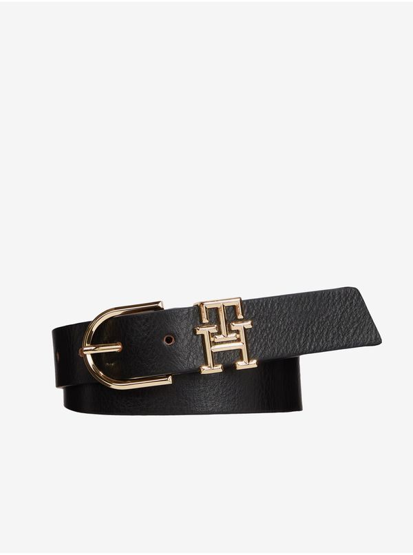 Tommy Hilfiger Black Women's Leather Strap Tommy Hilfiger - Women