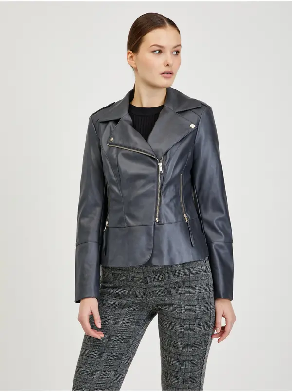 Orsay Black Women's Leatherette Jacket ORSAY - Womens
