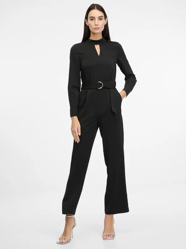 Orsay Black women's long-sleeved jumpsuit ORSAY - Women's