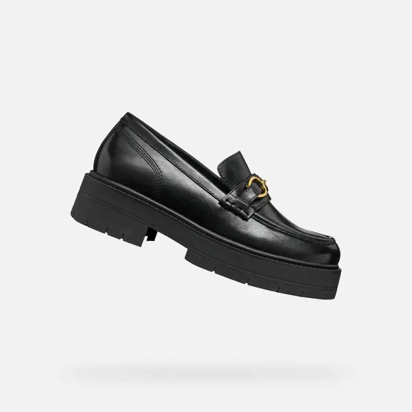GEOX Black women's moccasins Geox Spherica EC7 - Women's