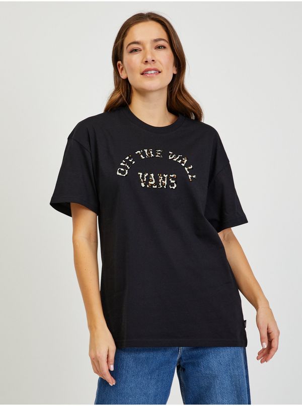 Vans Black Women's Oversize T-Shirt VANS - Women