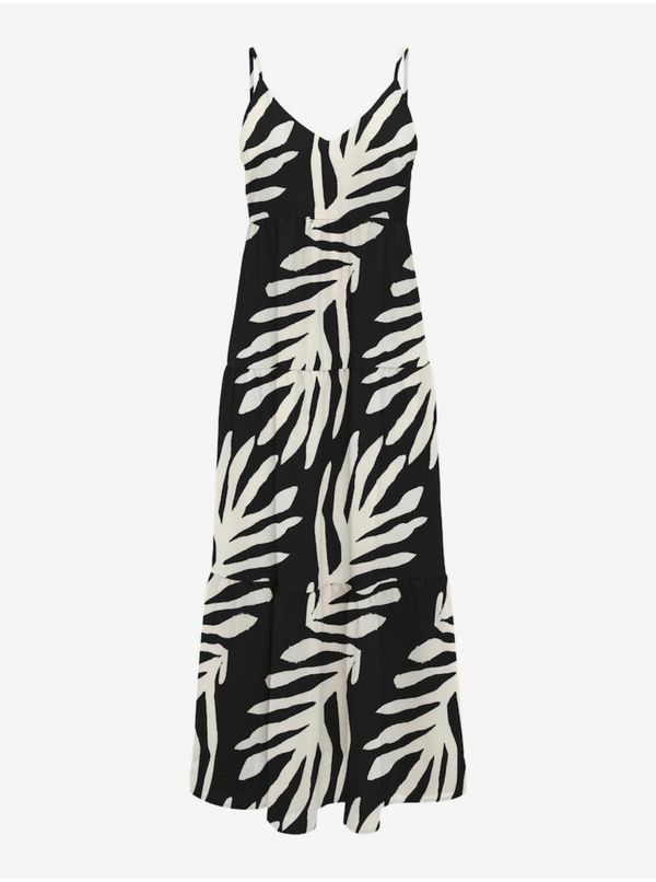 Only Black women's patterned maxi dress ONLY Nova