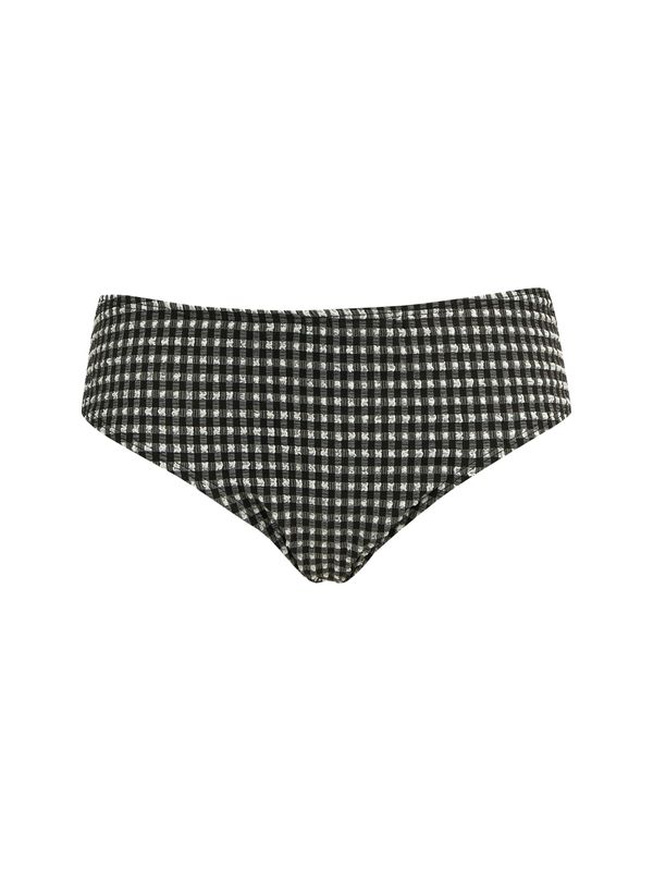 Orsay Black women's plaid bikini bottom ORSAY