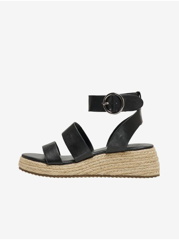 Only Black women's platform sandals ONLY Minerva-1 - Women's