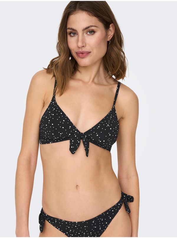 Only Black Women's Polka Dot Swimwear Top ONLY Nitan - Women