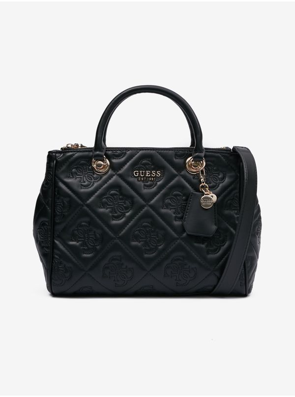 Guess Black women's quilted handbag Guess Marieke 4G - Women