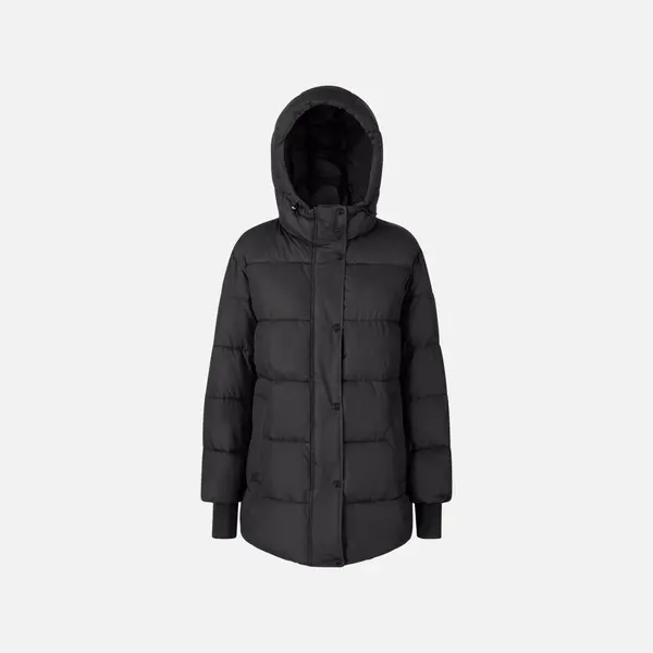 GEOX Black Women's Quilted Jacket Geox Spherica - Women's