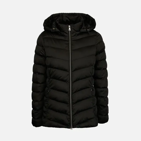 GEOX Black Women's Quilted Jacket Geox Zosma - Women's