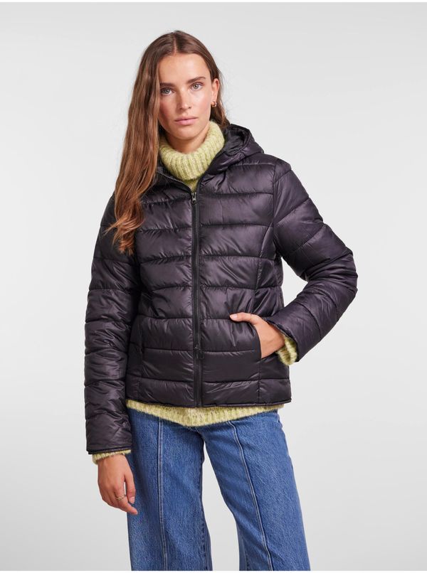 Pieces Black Women's Quilted Jacket Pieces Birdie - Women