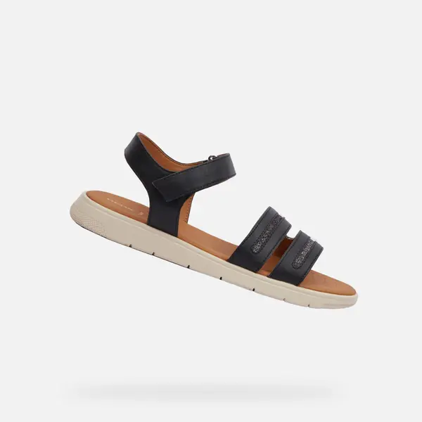 GEOX Black women's sandals Geox Dandra - Women's