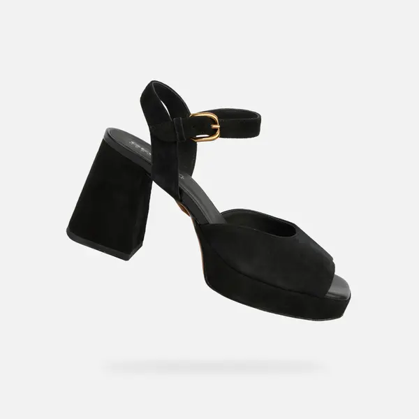 GEOX Black Women's Sandals Geox Soledea - Women's