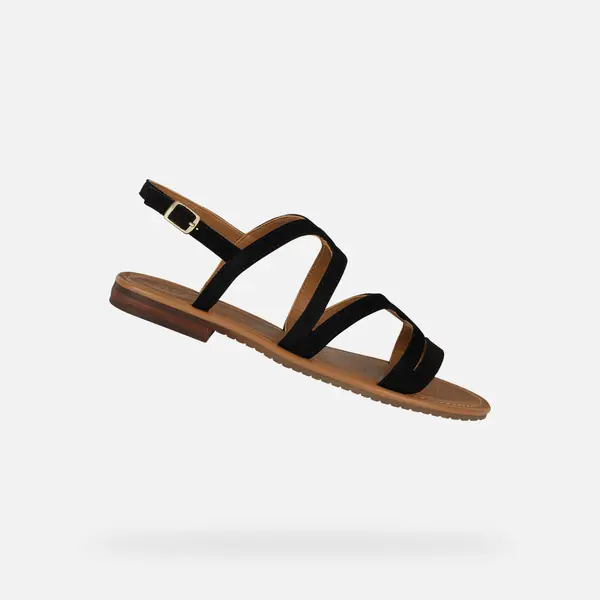 GEOX Black women's sandals Geox Sozy S - Women's