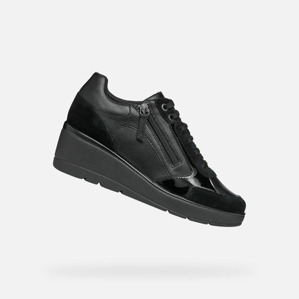 GEOX Black women's sneakers Geox Ilde - Women's