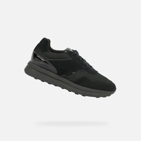 GEOX Black women's sneakers Geox Runntix - Women's
