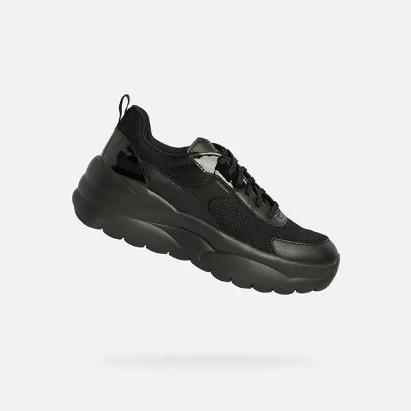 GEOX Black women's sneakers Geox Xtros - Women's