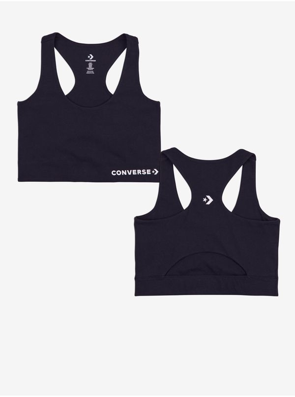 Converse Black Women's Sports Bra Converse - Women