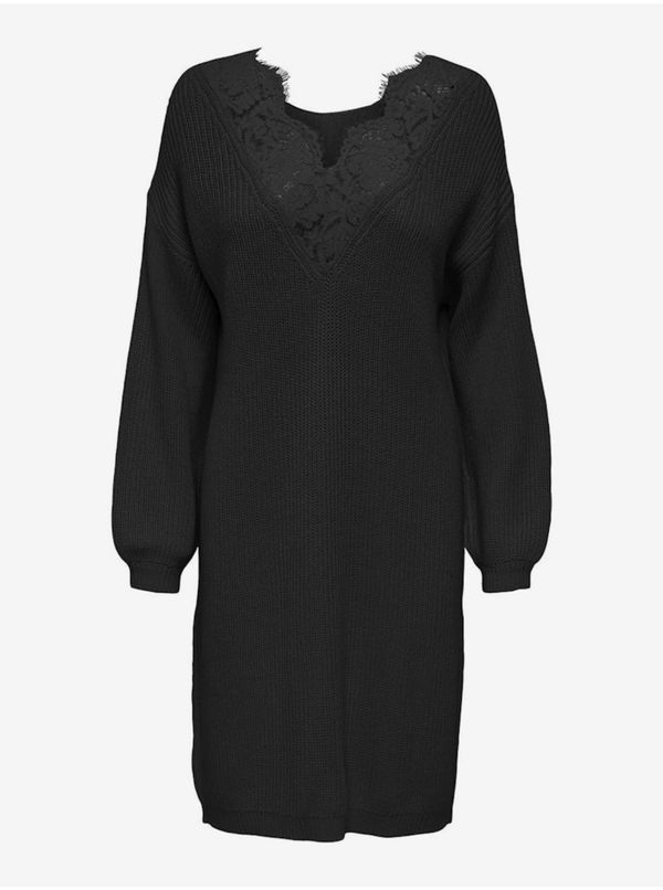 Only Black women's sweater dress ONLY Xenia - Women