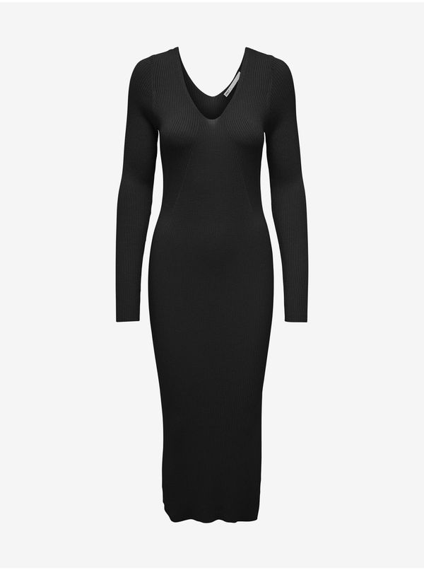 Only Black women's sweater mididress ONLY Julie - Women