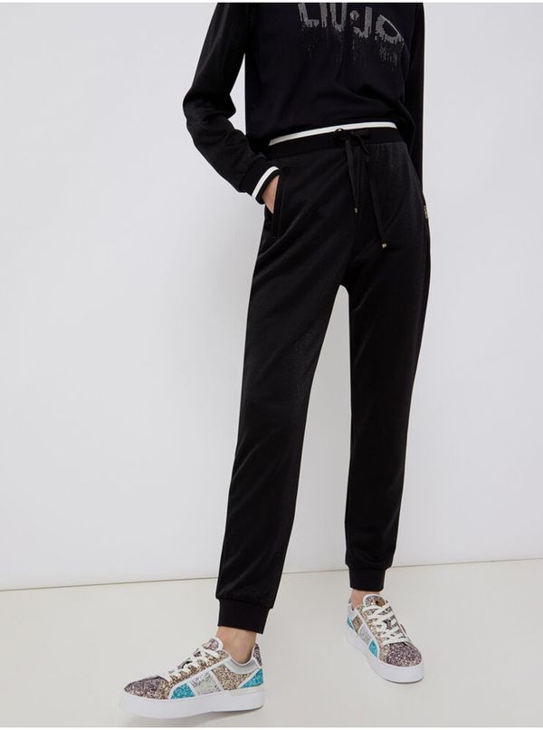 Liu Jo Black Women's Sweatpants Liu Jo - Women