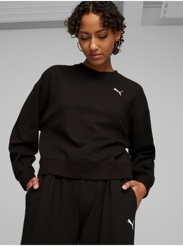 Puma Black Women's Sweatshirt Puma Her Crew - Women