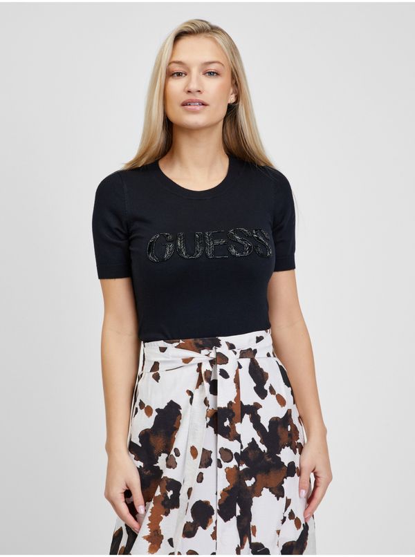 Guess Black Women's T-Shirt Guess Amelie - Women