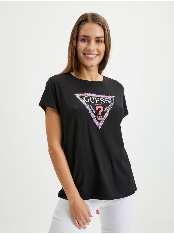 Guess Black Women's T-Shirt Guess - Women