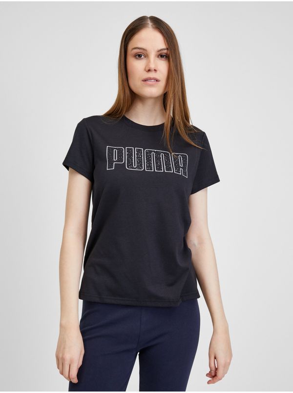 Puma Black Women's T-Shirt Puma Stardust Crystalline - Women