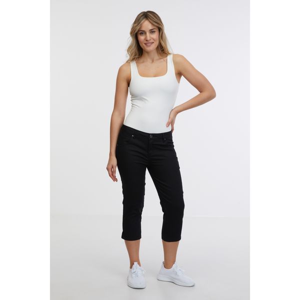 SAM73 Black women's three-quarter slim fit jeans SAM 73 Amara