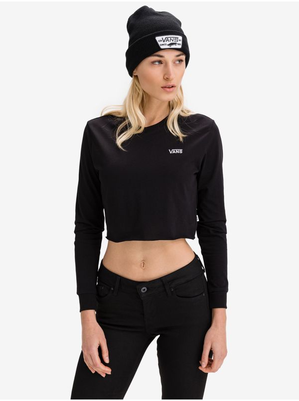 Vans Black Women's Top VANS Junior V Crop - Women