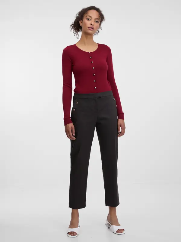 Orsay Black Women's Trousers ORSAY - Women's