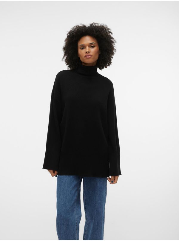 Vero Moda Black women's turtleneck VERO MODA Goldneedle - Women