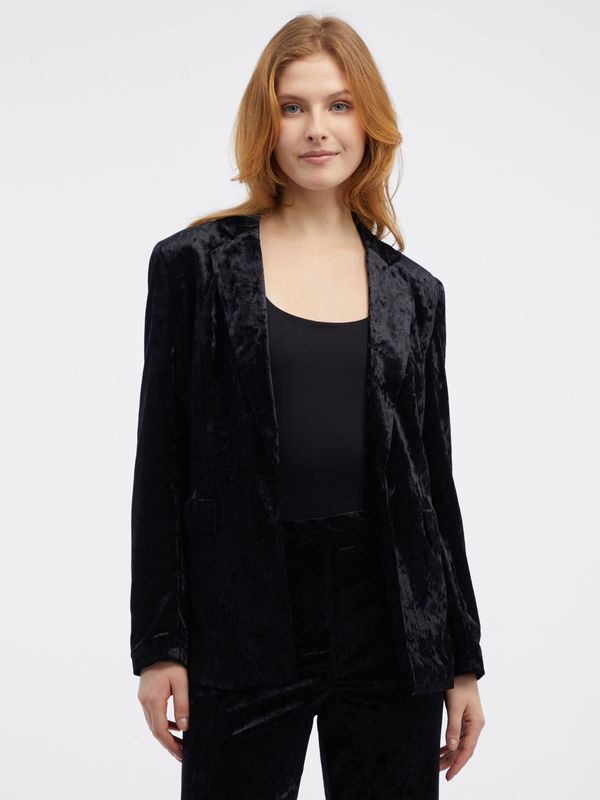 Orsay Black women's velvet jacket ORSAY