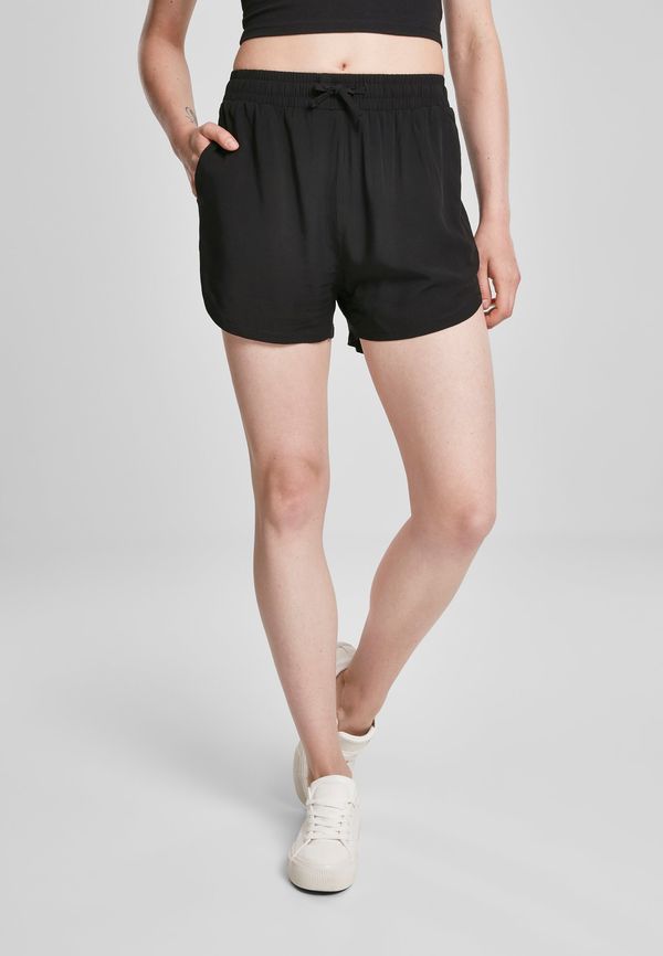 UC Ladies Black Women's Viscose Resort Shorts