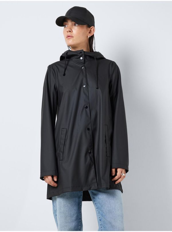 Noisy May Black women's waterproof coat Noisy May Sky - Women