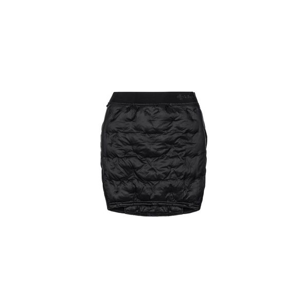 Kilpi Black women's winter quilted skirt Kilpi LIAN