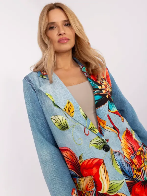 Italy Moda Blazer-DHJ-MA-18525-31.87-Blue