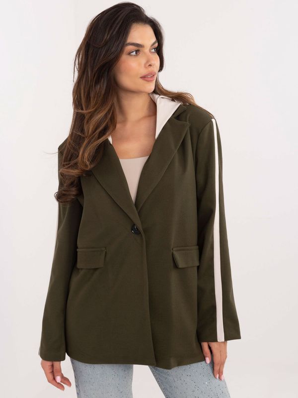 Italy Moda Blazer-DHJ-MA-A8398.14X-khaki
