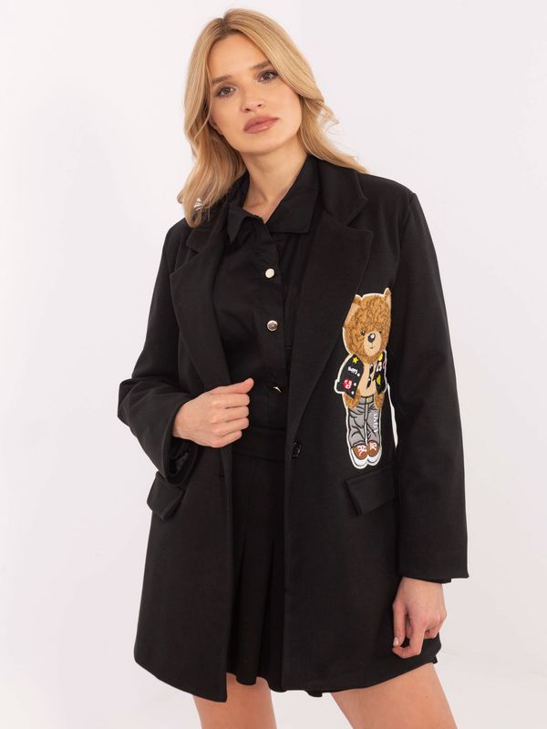 Italy Moda Blazer-DHJ-MA-A8767-1.01X-black