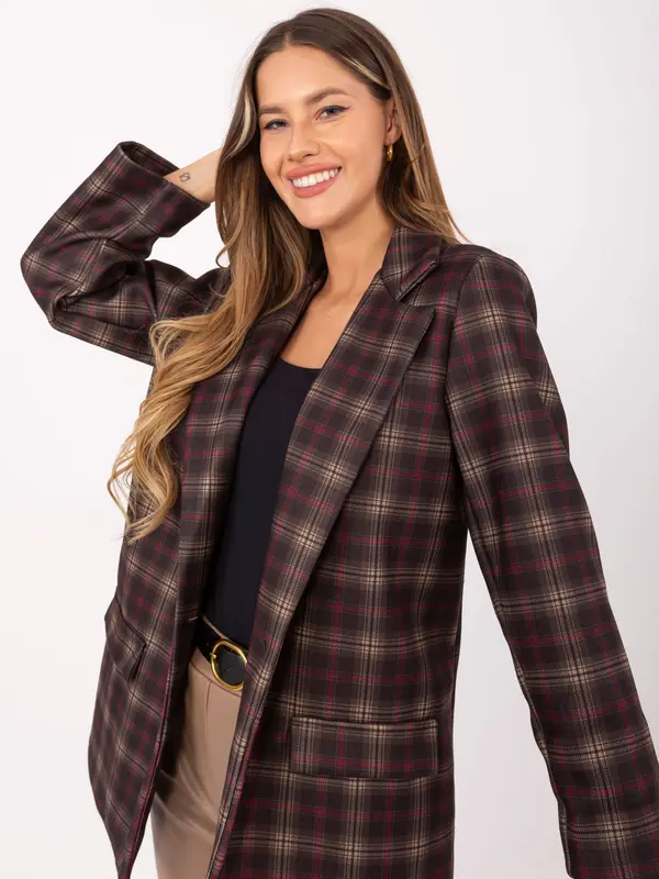 MODA ITALY Blazer-IT-MA-21739.16P-dark brown