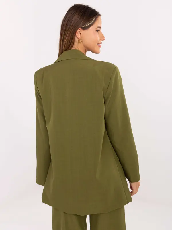 RUE PARIS Blazer-IT-MA-FL8315.85-olive
