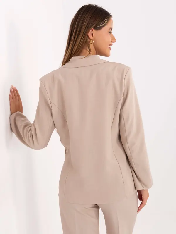 RUE PARIS Blazer-IT-MA-FL8391.87-beige