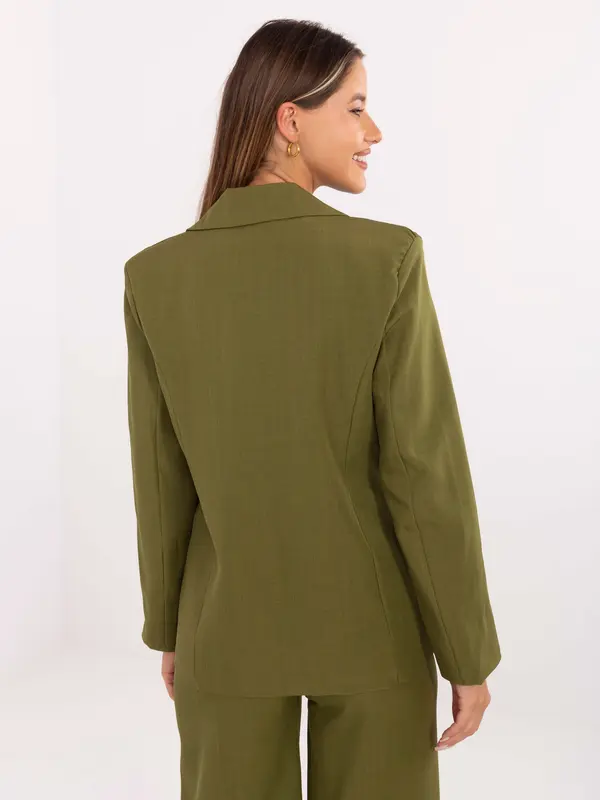 RUE PARIS Blazer-IT-MA-FL8391.87-olive