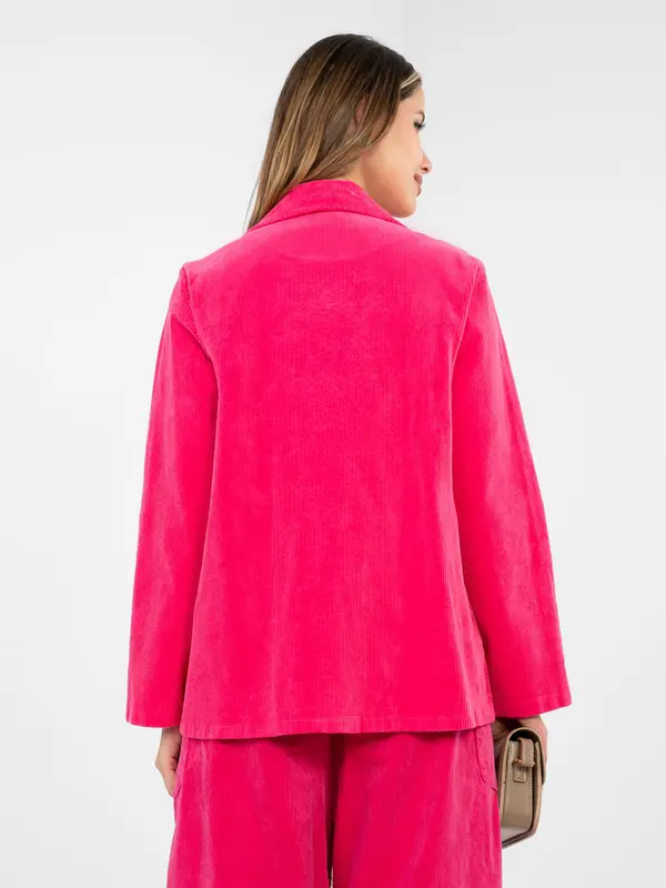 RUE PARIS Blazer Rue Paris v barvi fuksije
