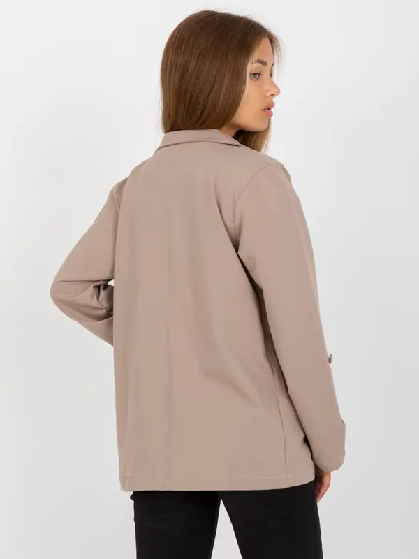 RUE PARIS Blazer-RV-MA-8071.19P-dark beige