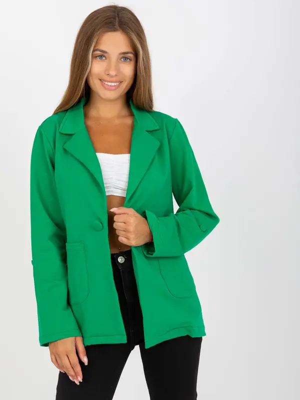 RUE PARIS Blazer-RV-MA-8071.19P-Green