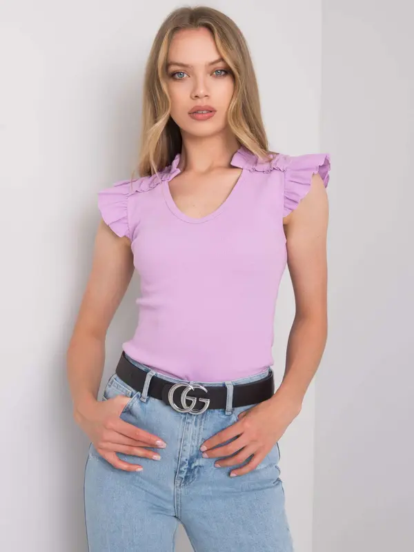 CALBEN Blouse-CA-BZ-5791.12P-light purple