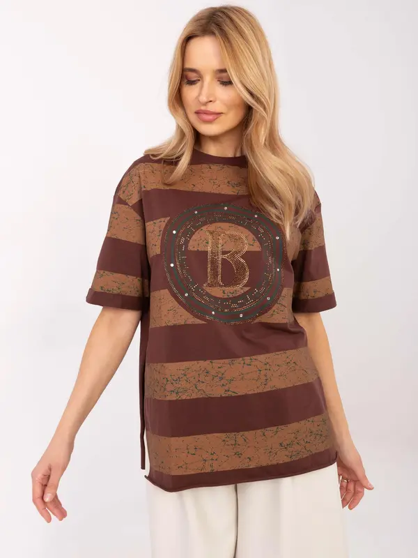 Calimera Blouse-CLM-BZ-0004.50-brown