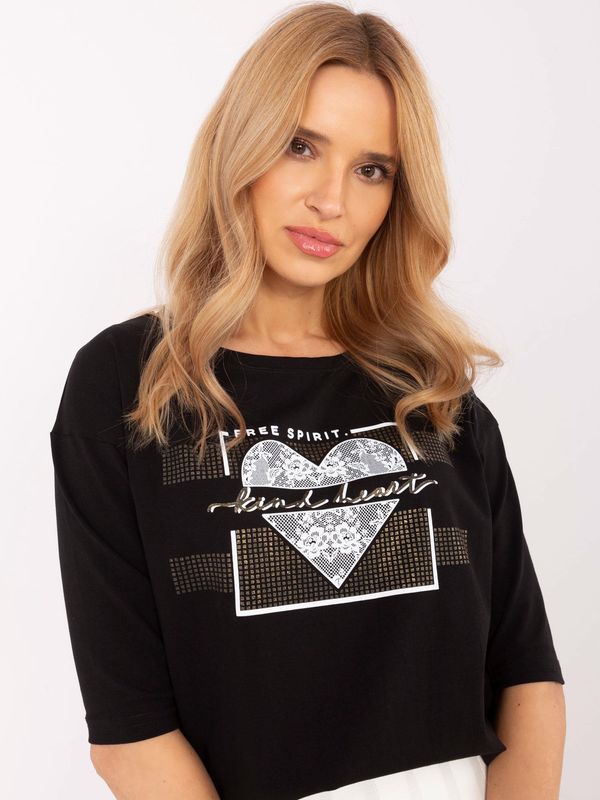 Calimera Blouse-CLM-BZ-0012.94-black