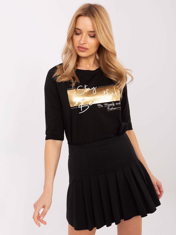 Calimera Blouse-CLM-BZ-0013.71-black